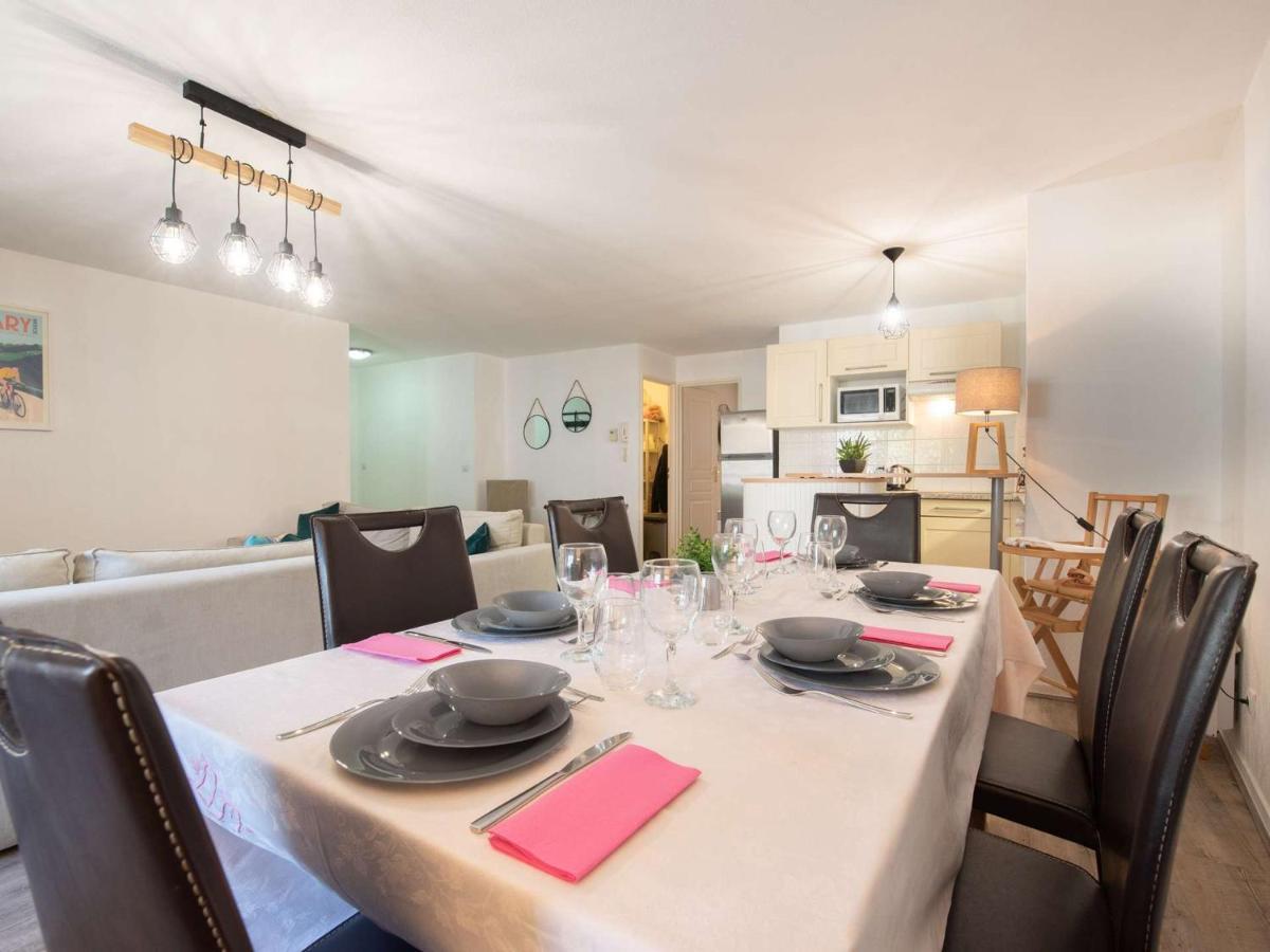 Appartement 6 Pers, Centre St-Lary, 2 Ch + Cabine, Garage, Balcon, Et Ascenseur - Fr-1-296-361 Saint-Lary-Soulan Exteriör bild